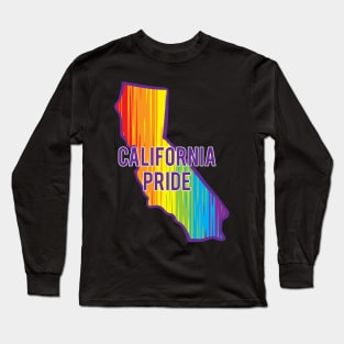 California Pride LGBTQ Long Sleeve T-Shirt